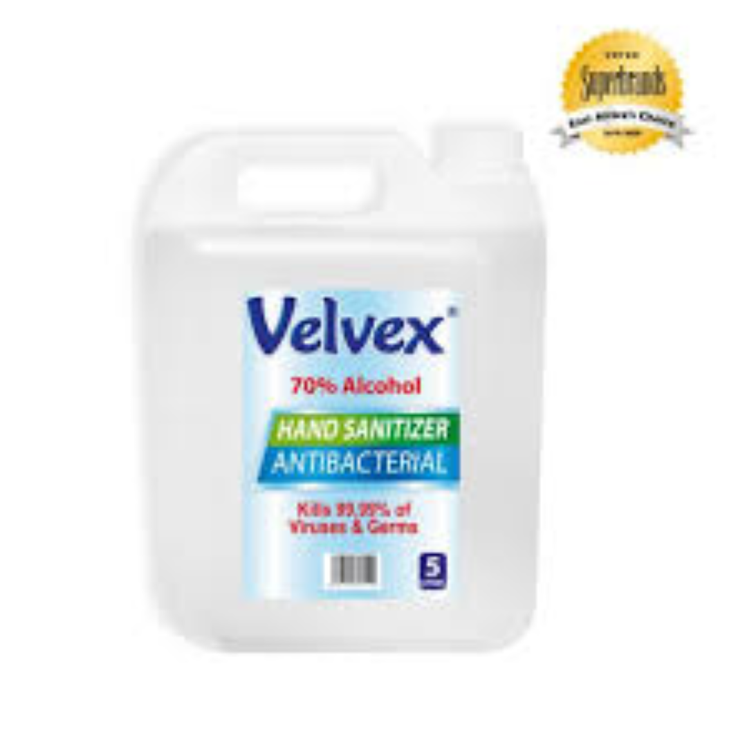 VELVEX HAND SANITIZER FRAGRANCED 5L